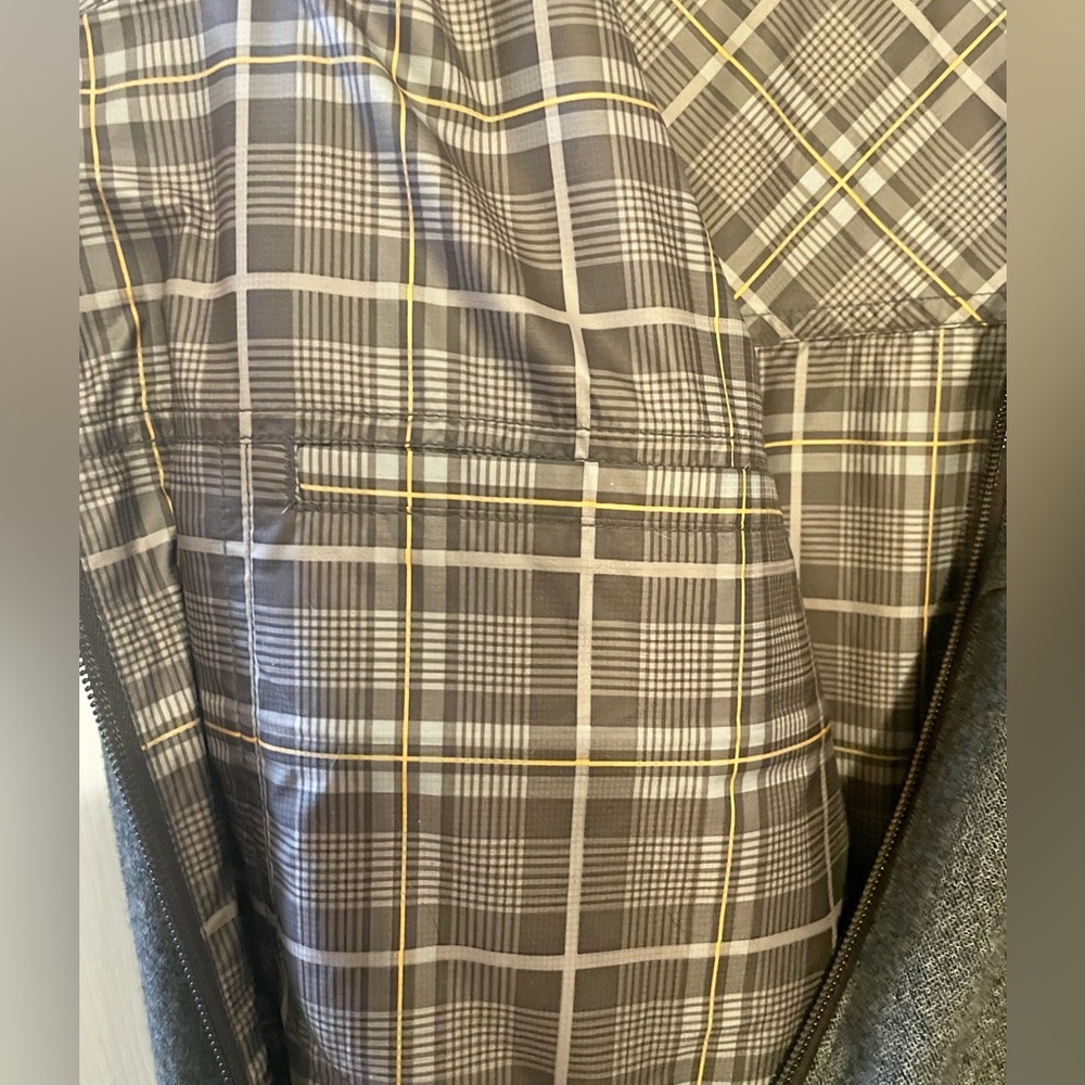 Full Zip, Reversible Men’s Lined Golf Jacket, Xxl Gre… Gem